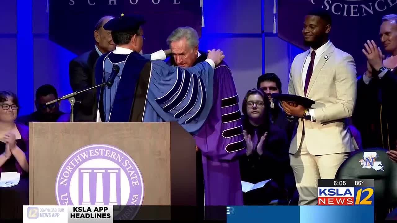 Northwestern State University holds ceremony for new president