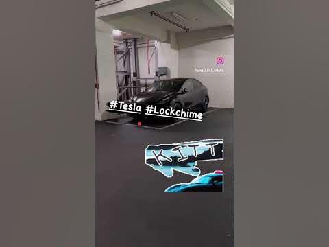 Tesla custom lock sound in 2023 holiday update 2023.44.30.2 tried with