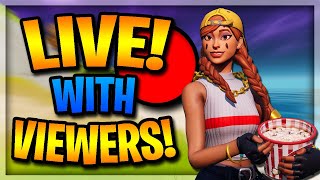 🔴 GIFTING WINNERS AND CUSTOM GAMES, AND PLAYING WITH VIEWERS! 🔴 #fortnite #fornitelive #shortslive