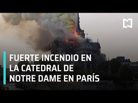 En vivo: Incendio en la Catedral de Notre Dame