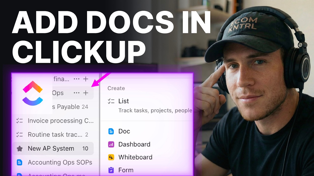 How to add docs in ClickUp (2026) | Docs Feature - YouTube