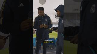 🎈💥 Tchouameni And Camavinga Take On The Nivea Men Balloon Challenge - Round ✌️! #Realmadrid