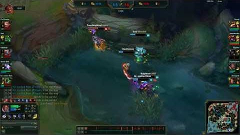 Lucian 1v4 Quadra-Kill