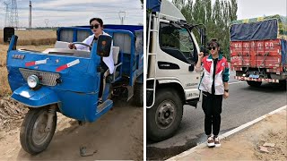 Beautiful Lady Truck Driver Na Meier And Her Truck Life