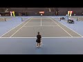2026 Tennis Canada Fischer U14 Indoor National Championships 🎾 Court 2 | Day 6 [April 3, 2026]