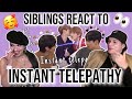 Siblings react to BTS' TAEHYUNG & JUNGKOOK have instant telepathy!👀💜| REACTION