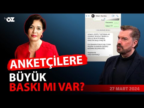 KONDA anket açıklamıyor, Hakan Bayrakçı yeniden araştırma yapıyor.