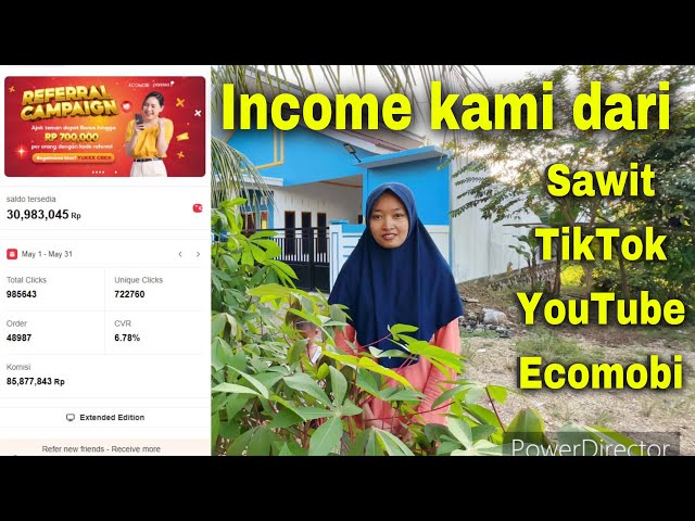 BUAT KONTEN SAMBIL SHARE LINK⁉️ KOMISI DOUBLE BERKALI LIPAT Ecomobi Passio class=