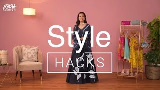 Style Hacks by Nykaa Fashion | How to Restyle Your Festive Outfits | Watch and Shop NOW