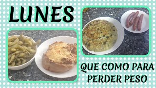 Que Como Para Perder Peso Con Recetas Lunes