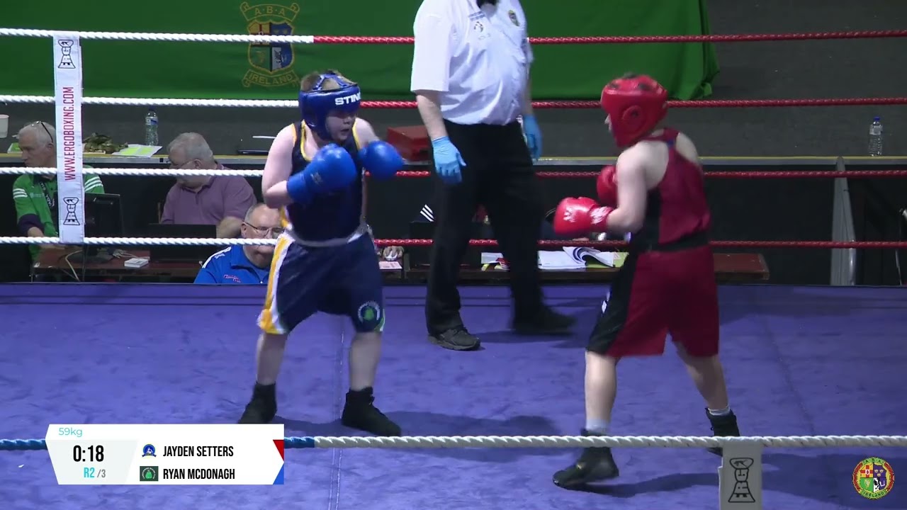 2024 National BG1 Championship: 59kg Jayden Setters  (Tipperary Town) v Ryan McDonagh (Carrickmore)