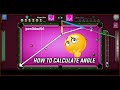 how to calculate angle for trick shots | Trick shots tutorial by poolworld