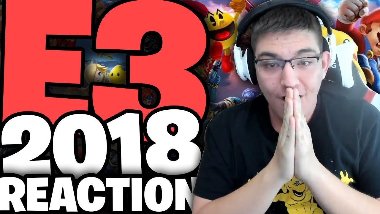 WADE JUST LOSES HIS MIND COMPLETELY! (VOLUME WARNING) Nintendo E3 2018 Reaction! (TheSilverSlasher)