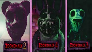 Zoonomaly Ch 4 Gameplay Vs Zoonomaly Ch 3 Vs Zoonomaly Ch 2 Vs Zoonomaly |  Zoonomaly 2