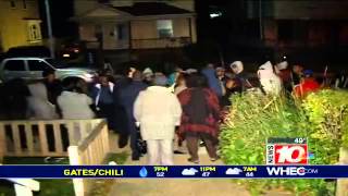 Candlelight vigil held for victim of double shooting