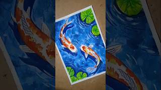 Fish drawing step by step #creative #painting #art #fish #drawing #shorts
