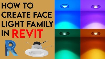 Revit lighting tutorial | How to make a functioning light family in revit | revit tutorial |
