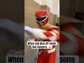 When you piss off some Red Rangers. 😳 #powerrangers #fight