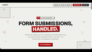 The Easiest Form Backend for Developers — Submito Launch