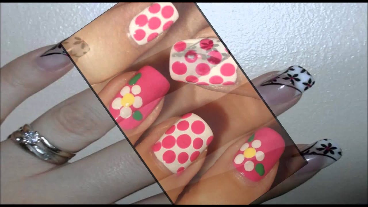 Beautiful, Elegant, Easy Nail Art Designs for Karwa Chauth/Diwali 2015 YouTube