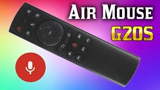 Air Mouse G20S Пульт с Микрофоном, Гироскопом и возможностью Программирования Обзор