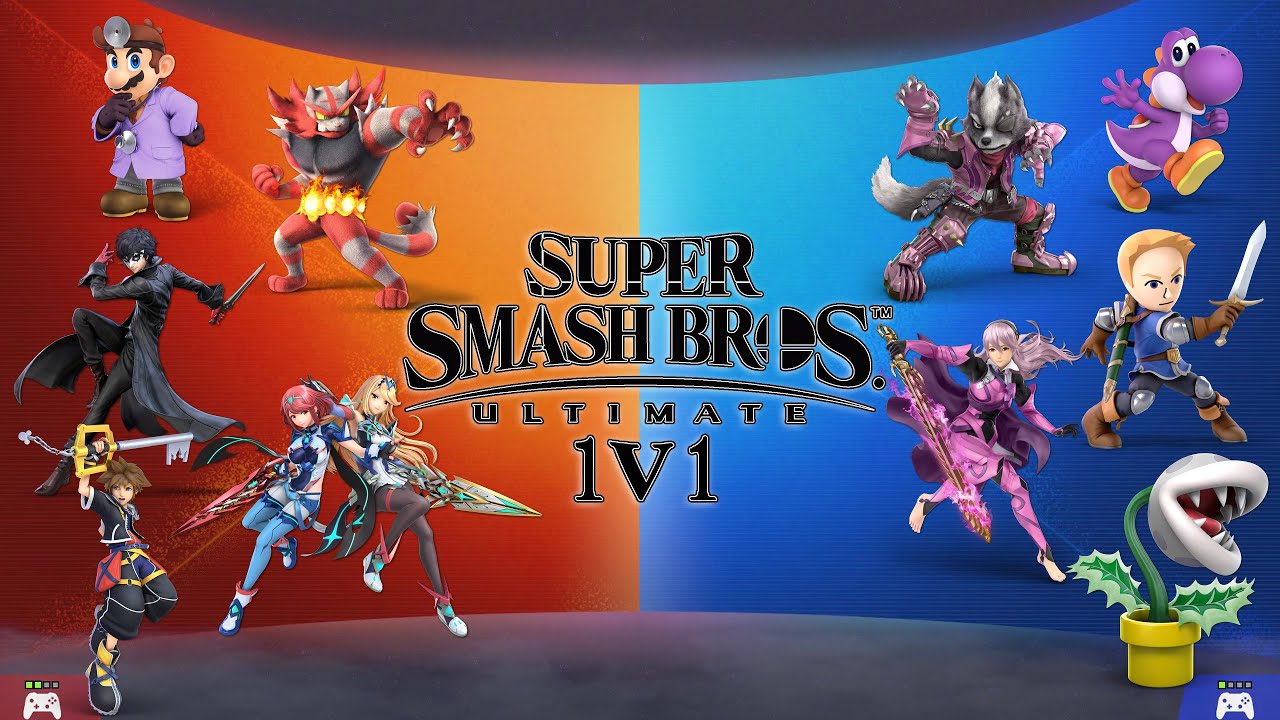 Super Smash Bros. Ultimate 1v1 - 5v5 Mains Finale