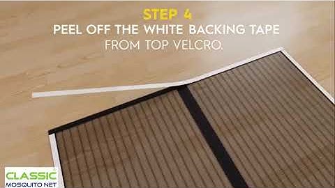 How To install Classic Door Mosquito Net?