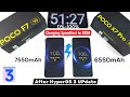 POCO F7 vs POCO X7 Pro Charging SpeedTest i n 2026 After Update 🚀🚀🔥🔥🔥 #pocof7 #pocox7pro