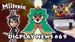 DIGPLAYNEWS #69 - Hardware do NES MINI, Miitopia no Japão, Novo Monster Hunter e Pokémon Sun Moon