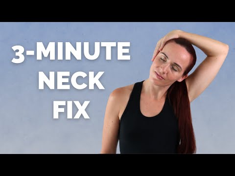 Daily Stretches for NECK PAIN (It only takes 3 minutes!)