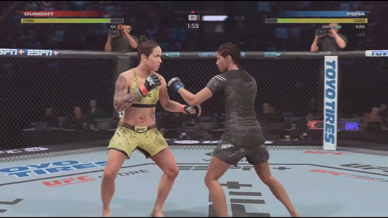 Dumont VS Pena Women's Bantamweight