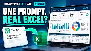 Can AI Build a Working Excel Spreadsheet From ONE Prompt (Real Test)