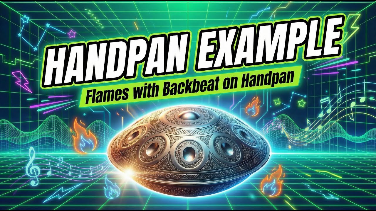 FOR HANDPAN PLAYERS / FLAMES WITH BACKBEAT EXAMPLE ON HANDPAN / by ...
