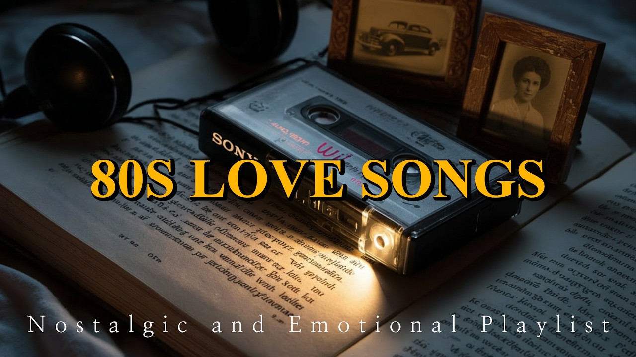 80s Love Songs — Retro Romantic Memories on Cassette Tape Compilation ...