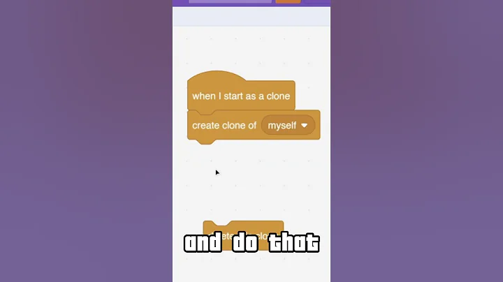 Scratch Clone Glitch #scratch #shorts