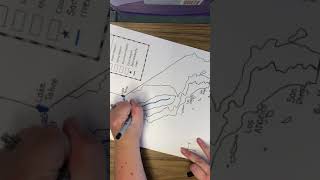 Social Studies - California Regions Map Activity