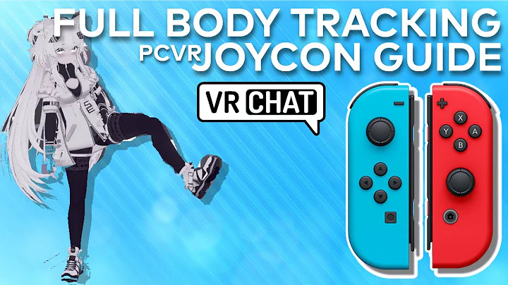 How to use Joycons for Full Body Tracking in VRChat! | PCVR Guide