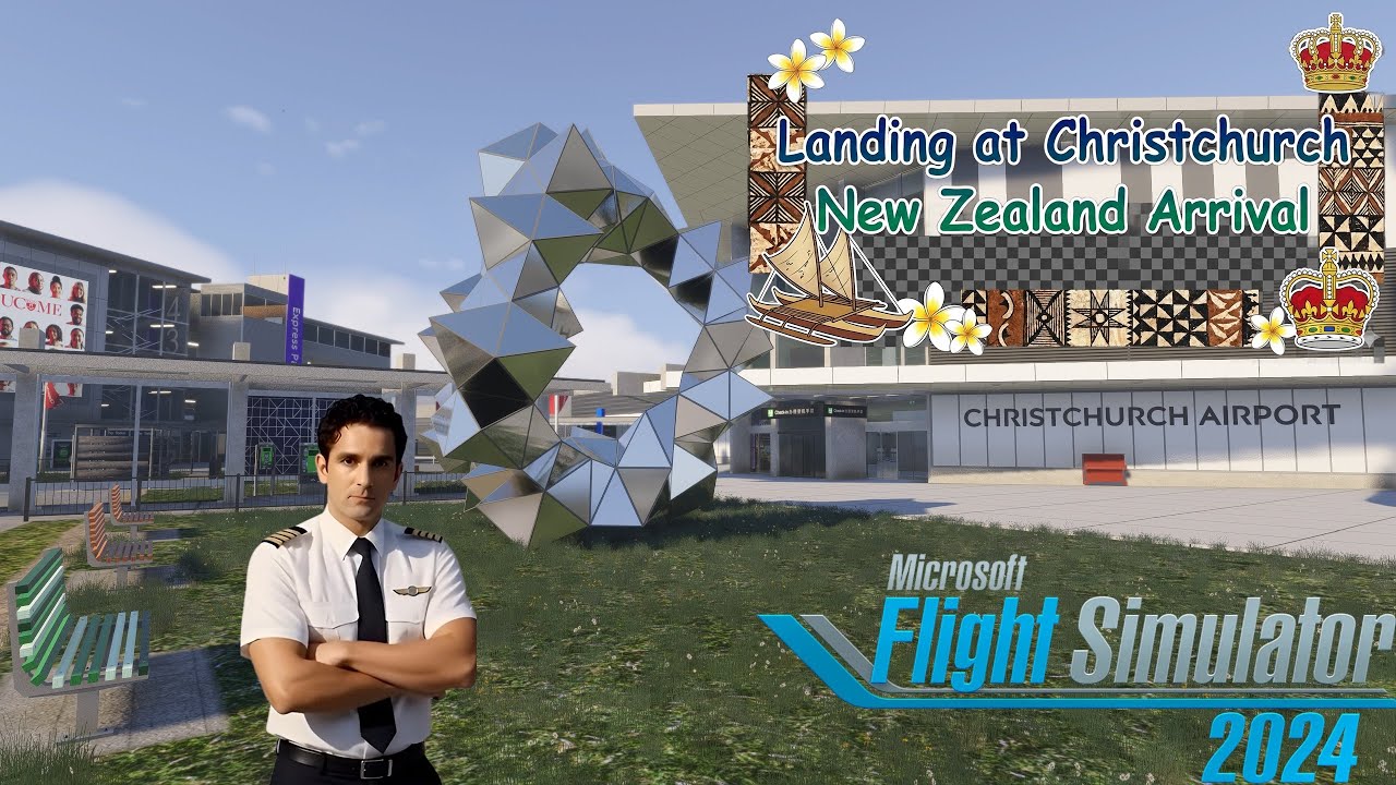 Landing at Christchurch (NZCH) | New Zealand Arrival | PMDG DC-6 (Cockpit View)