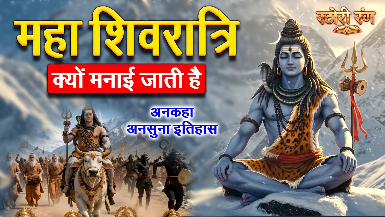 महा शिवरात्रि क्यों मनाई जाती है | अनकहा, अनसुना इतिहास | Mrigi Kund & Naga Sadhus #storyrang
