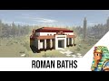 Minecraft Small Roman Bathhouse Tutorial