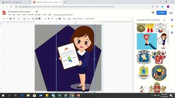 Make an attractive badges or cards through google drawing smart feature. Motivate Your Employees.