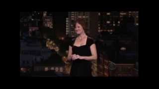 Karen Rontowski on Letterman