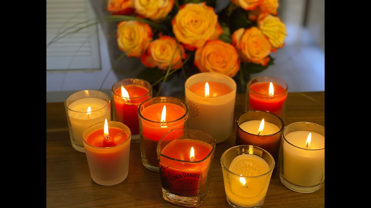 Selbst gemachte Kerzen