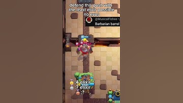 part 3 defend this push with the least elixir possible #clashroyale