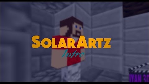 Intro // ItzWolfyMCPE//By Solar Artz [New thumbnail by me]