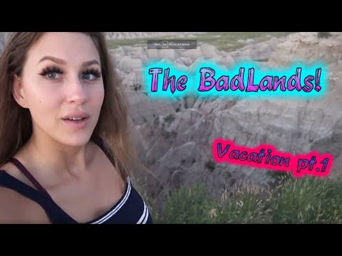 Vacation Part One || SOUTH DAKOTA || BADLANDS