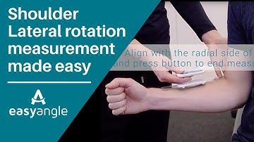 EasyAngle - Measuring Shoulder External Rotation
