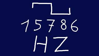 15786 hz square
