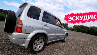 Обзор Сузуки Эскудо 2000 года. Легендарный JDM внедорожник за 500 тысяч. Suzuki Escudo