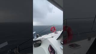 Wait it RAINS in Fiji?!?!?!?! #boatlife #fijiliving #watersports #sailing